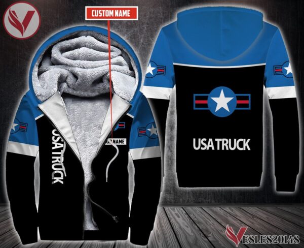 Personalized Usa Truck Uniform Custom Clothes, Unique Gifts For Employee - Vesles2014s