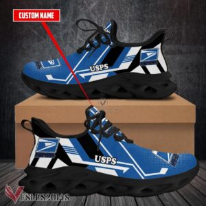 Personalized Usps Logo Custom Shoes Style 4, Best Running Shoes For Fans - Vesles2014S