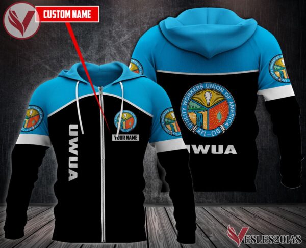 Personalized Utility Workers Union Of America Uniform Custom Clothes, Unique Gifts For Employee - Vesles2014s 2