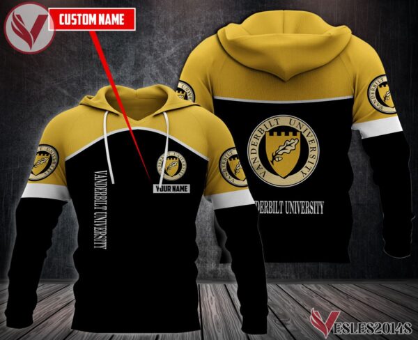 Personalized Vanderbilt University Uniform Custom Clothes, Unique Gifts For Employee - Vesles2014s 1
