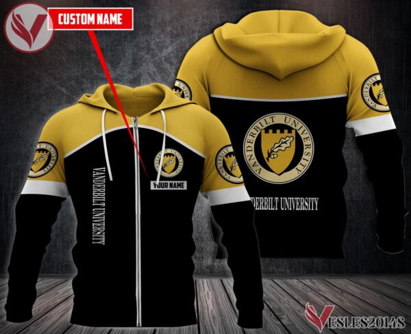 Personalized Vanderbilt University Uniform Custom Clothes, Unique Gifts For Employee - Vesles2014s 2