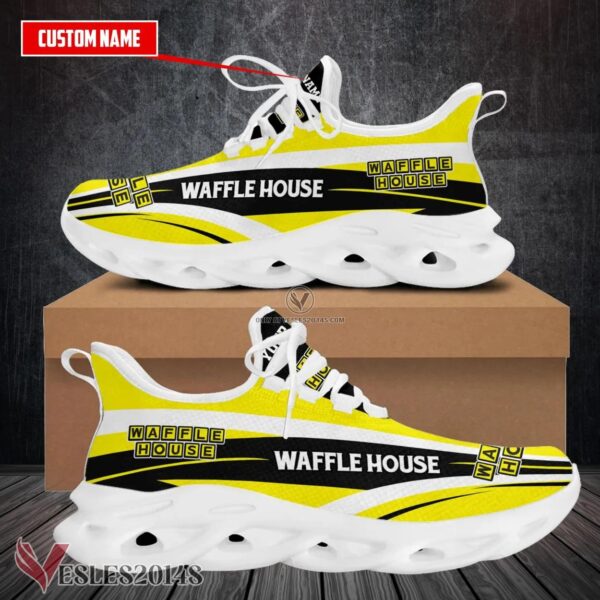 Personalized Waffle House Logo Custom Shoes Style 2, Best Running Shoes For Fans - Vesles2014S 1