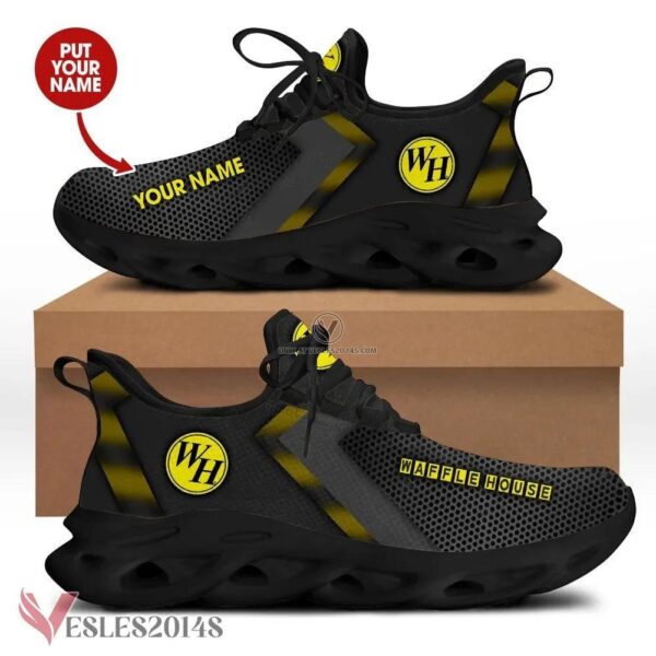 Personalized Waffle House Logo Custom Shoes Style 3, Best Running Shoes For Fans - Vesles2014S