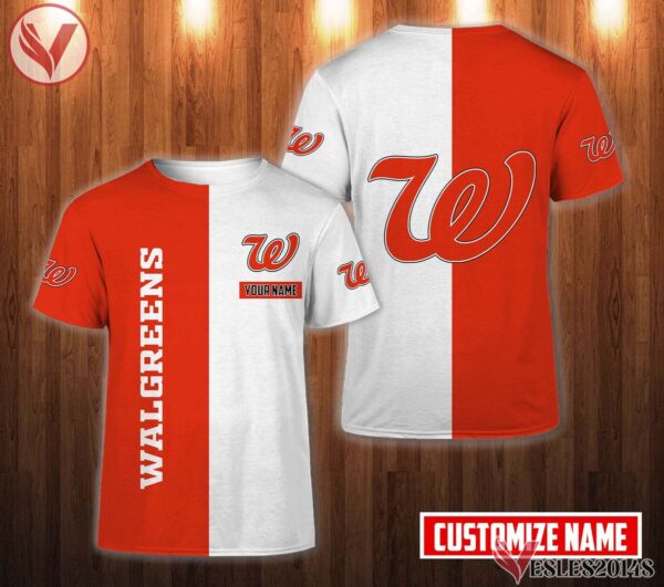 Personalized Walgreens Uniform Custom Clothes Style 3, Unique Gifts For Employee - Vesles2014s 3