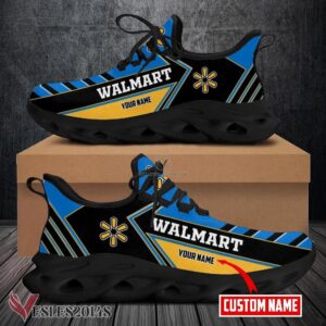 Personalized Walmart Logo Custom Shoes Style 2, Best Running Shoes For Fans - Vesles2014S 1