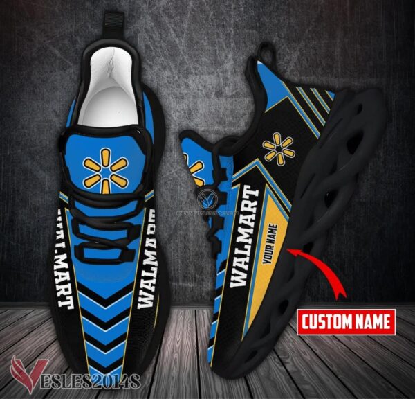 Personalized Walmart Logo Custom Shoes Style 2, Best Running Shoes For Fans - Vesles2014S