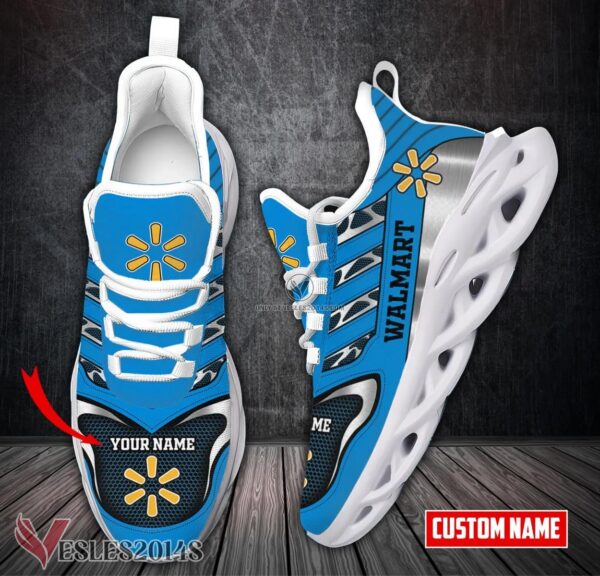 Personalized Walmart Logo Custom Shoes Style 8, Best Running Shoes For Fans - Vesles2014S 1