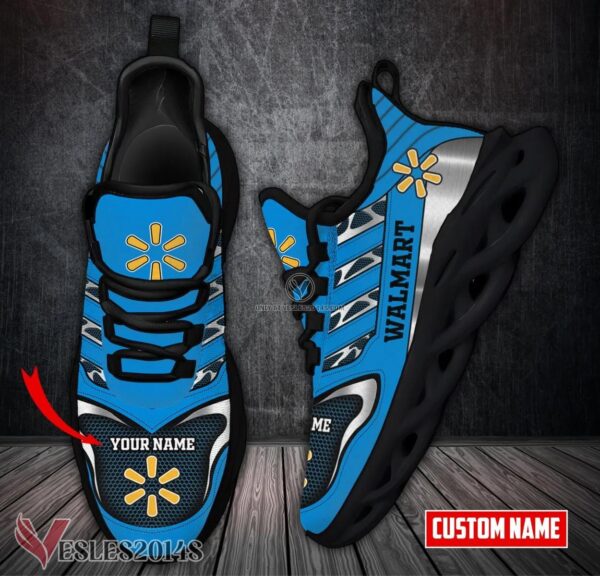 Personalized Walmart Logo Custom Shoes Style 8, Best Running Shoes For Fans - Vesles2014S