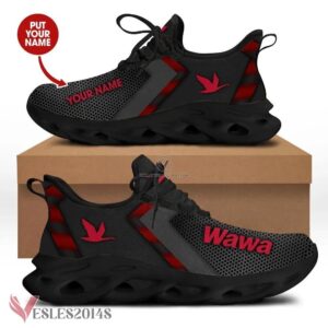 Personalized Wawa Logo Custom Shoes Style 2, Best Running Shoes For Fans - Vesles2014S