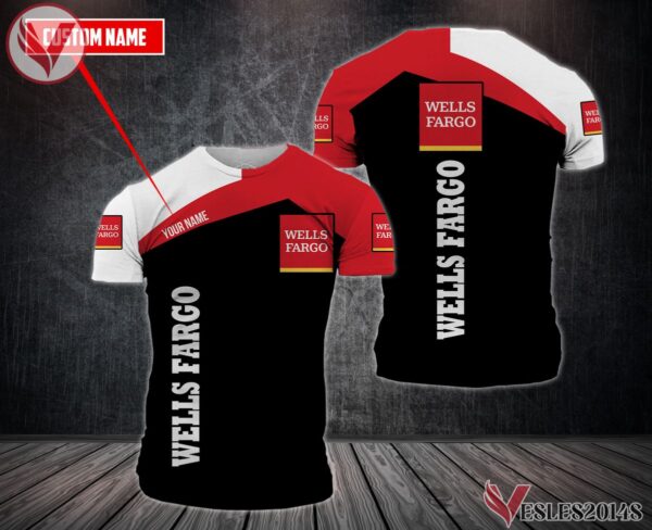 Personalized Wells Fargo Uniform Custom Clothes Style 1, Unique Gifts For Employee - Vesles2014s 2
