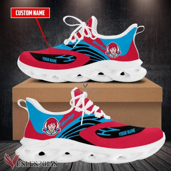 Personalized Wendy's Logo Custom Shoes, Best Running Shoes For Fans - Vesles2014S 1