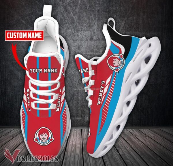 Personalized Wendy's Logo Custom Shoes Style 1, Best Running Shoes For Fans - Vesles2014S 1