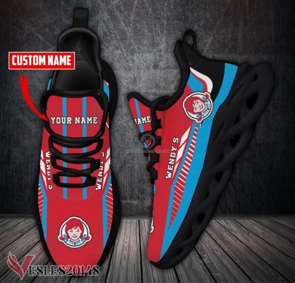 Personalized Wendy's Logo Custom Shoes Style 1, Best Running Shoes For Fans - Vesles2014S