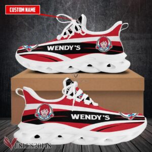 Personalized Wendy's Logo Custom Shoes Style 2, Best Running Shoes For Fans - Vesles2014S 1
