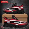 Personalized Wendy's Logo Custom Shoes Style 2, Best Running Shoes For Fans - Vesles2014S