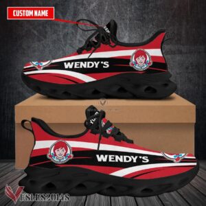 Personalized Wendy's Logo Custom Shoes Style 2, Best Running Shoes For Fans - Vesles2014S