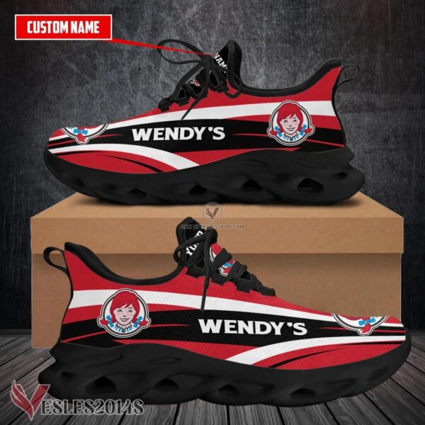 Personalized Wendy's Logo Custom Shoes Style 2, Best Running Shoes For Fans - Vesles2014S
