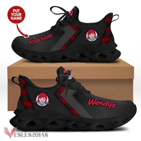 Personalized Wendy's Logo Custom Shoes Style 3, Best Running Shoes For Fans - Vesles2014S