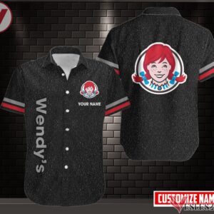 Personalized Wendy's Uniform Custom Clothes Style 1, Unique Gifts For Employee - Vesles2014s 2