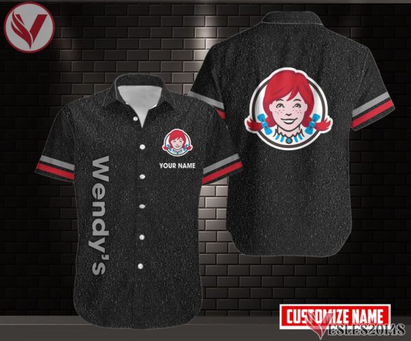 Personalized Wendy's Uniform Custom Clothes Style 1, Unique Gifts For Employee - Vesles2014s 2
