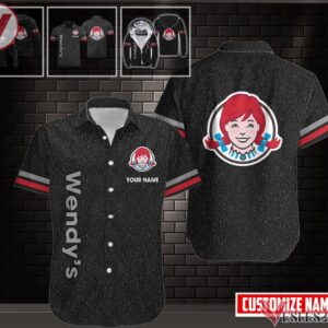 Personalized Wendy's Uniform Custom Clothes Style 1, Unique Gifts For Employee - Vesles2014s