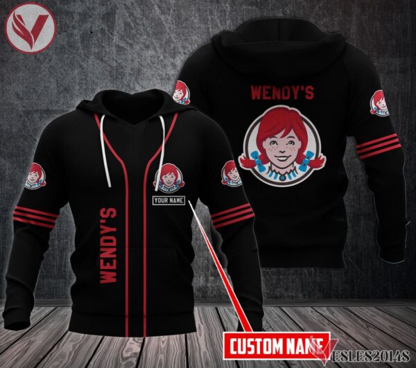 Personalized Wendy's Uniform Custom Clothes Style 12, Unique Gifts For Employee - Vesles2014s