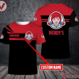 Personalized Wendy's Uniform Custom Clothes Style 14, Unique Gifts For Employee - Vesles2014s 2