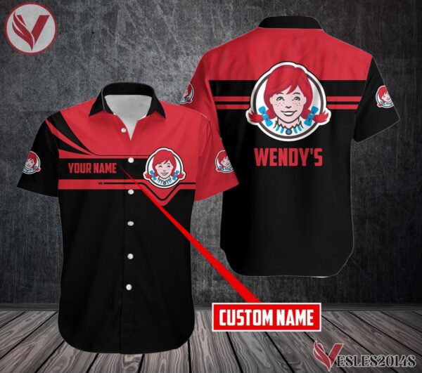 Personalized Wendy's Uniform Custom Clothes Style 14, Unique Gifts For Employee - Vesles2014s