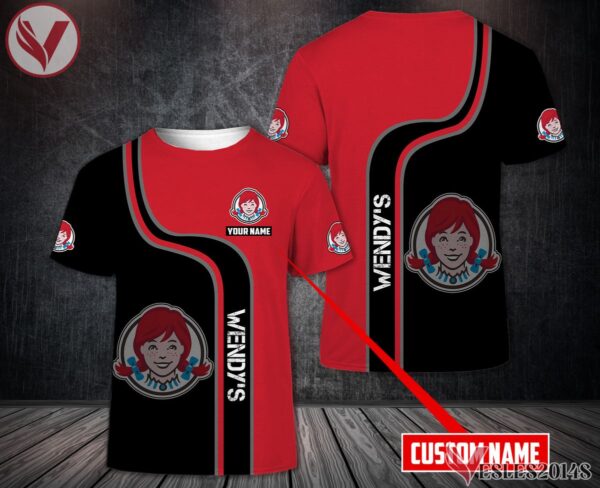 Personalized Wendy's Uniform Custom Clothes Style 15, Unique Gifts For Employee - Vesles2014s 3