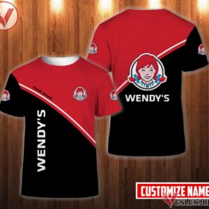 Personalized Wendy's Uniform Custom Clothes Style 19, Unique Gifts For Employee - Vesles2014s 2