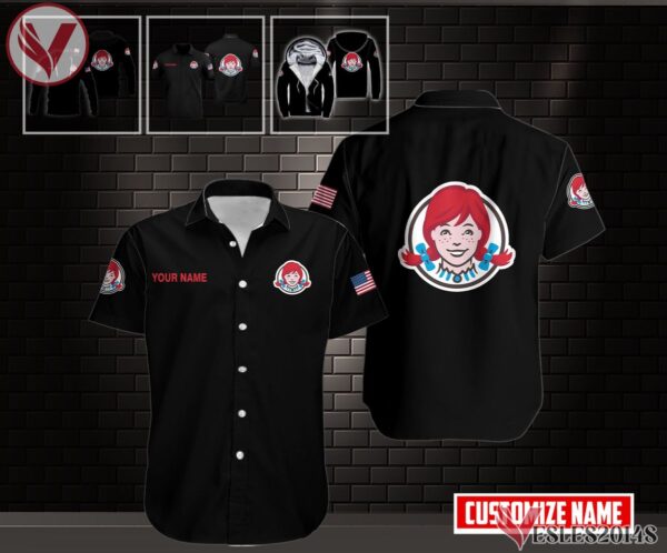Personalized Wendy's Uniform Custom Clothes Style 2, Unique Gifts For Employee - Vesles2014s