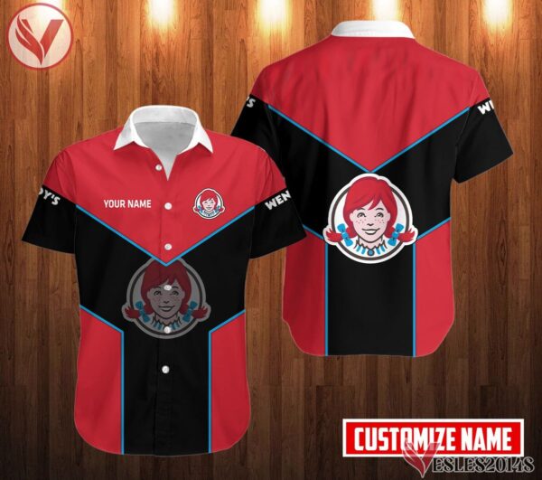 Personalized Wendy's Uniform Custom Clothes Style 20, Unique Gifts For Employee - Vesles2014s