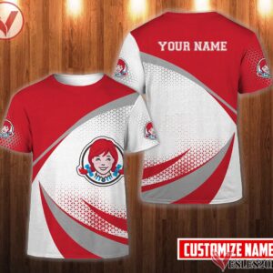 Personalized Wendy's Uniform Custom Clothes Style 21, Unique Gifts For Employee - Vesles2014s 3