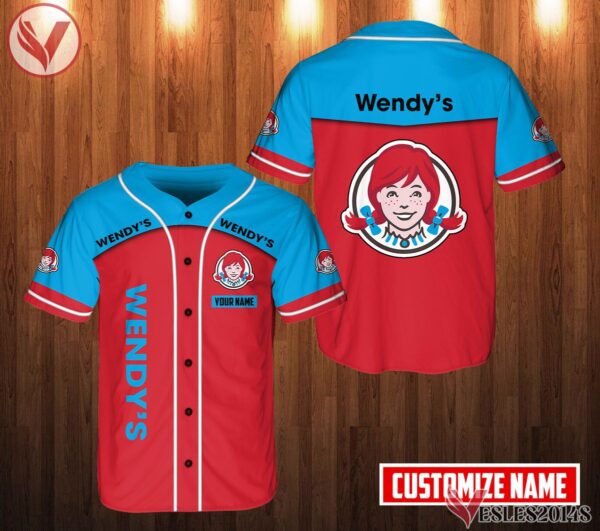 Personalized Wendy's Uniform Custom Clothes Style 22, Unique Gifts For Employee - Vesles2014s 1