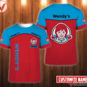 Personalized Wendy's Uniform Custom Clothes Style 22, Unique Gifts For Employee - Vesles2014s 3