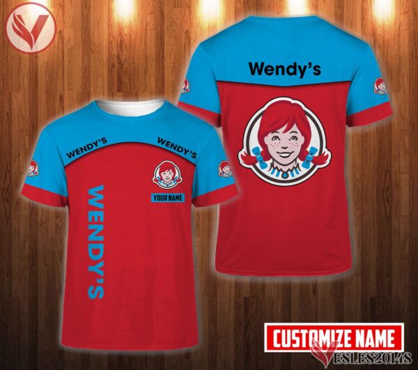Personalized Wendy's Uniform Custom Clothes Style 22, Unique Gifts For Employee - Vesles2014s 3
