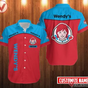 Personalized Wendy's Uniform Custom Clothes Style 22, Unique Gifts For Employee - Vesles2014s