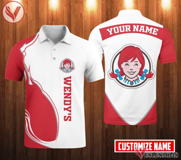 Personalized Wendy's Uniform Custom Clothes Style 23, Unique Gifts For Employee - Vesles2014s 2
