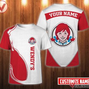 Personalized Wendy's Uniform Custom Clothes Style 23, Unique Gifts For Employee - Vesles2014s 3