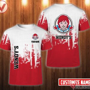 Personalized Wendy's Uniform Custom Clothes Style 24, Unique Gifts For Employee - Vesles2014s 3