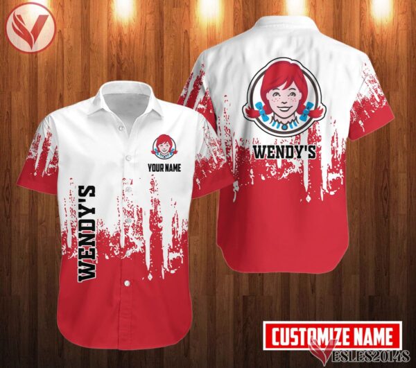 Personalized Wendy's Uniform Custom Clothes Style 24, Unique Gifts For Employee - Vesles2014s