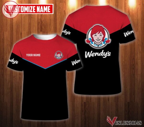 Personalized Wendy's Uniform Custom Clothes Style 26, Unique Gifts For Employee - Vesles2014s 3