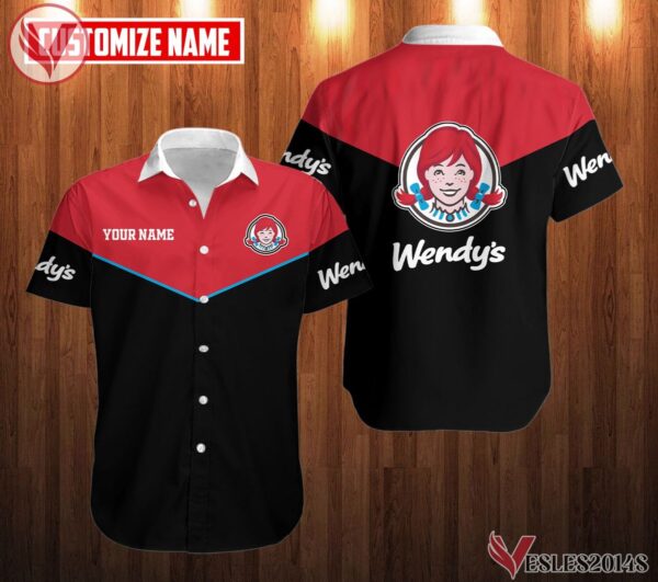 Personalized Wendy's Uniform Custom Clothes Style 26, Unique Gifts For Employee - Vesles2014s