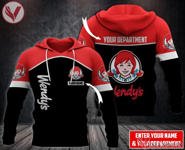 Personalized Wendy's Uniform Custom Clothes Style 29, Unique Gifts For Employee - Vesles2014s 1