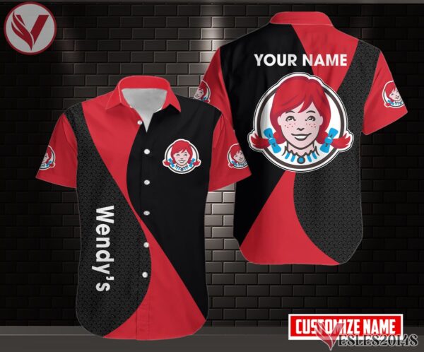 Personalized Wendy's Uniform Custom Clothes Style 3, Unique Gifts For Employee - Vesles2014s 3