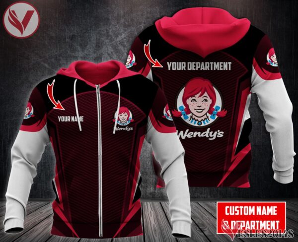 Personalized Wendy's Uniform Custom Clothes Style 30, Unique Gifts For Employee - Vesles2014s 2