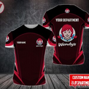 Personalized Wendy's Uniform Custom Clothes Style 30, Unique Gifts For Employee - Vesles2014s 3