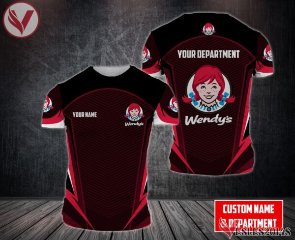 Personalized Wendy's Uniform Custom Clothes Style 30, Unique Gifts For Employee - Vesles2014s 3