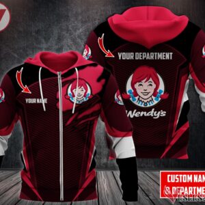 Personalized Wendy's Uniform Custom Clothes Style 31, Unique Gifts For Employee - Vesles2014s 1
