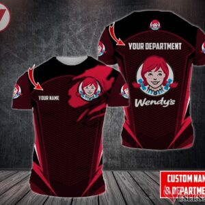Personalized Wendy's Uniform Custom Clothes Style 31, Unique Gifts For Employee - Vesles2014s 3
